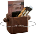 Solid Wood Makeup Brush Holder,Wood Remote Control Holder