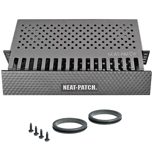 Neat Patch Cable Management Unit3 Pack