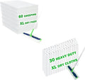 XL Dry Sweeping Cloth and XL Heavy Duty Sweeping Cloth for Swiffer Sweeper XL Mop