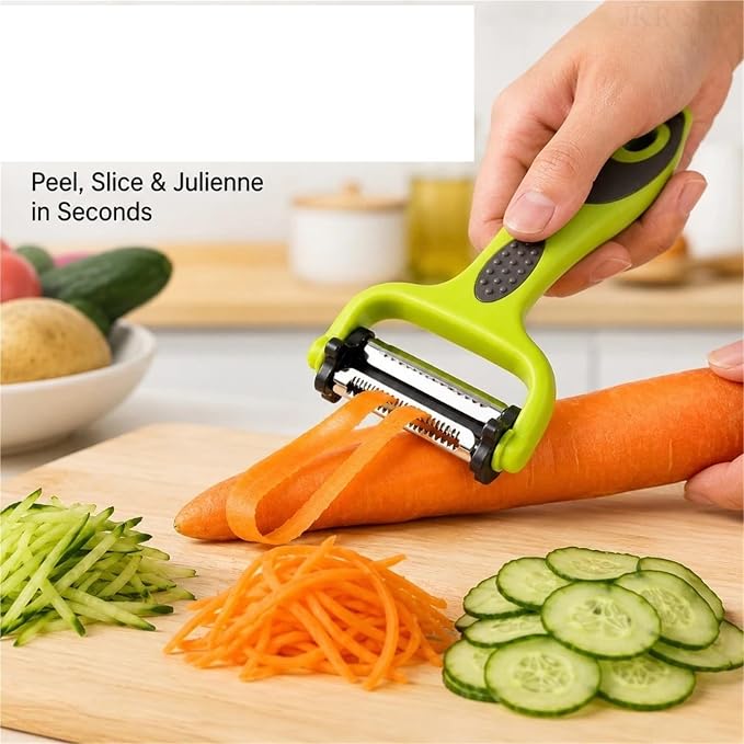 Fit for 3 in 1 Vegetable Peeler Slicer Grater - Multifunctional Kitchen | 1Pc