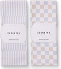 GEOMETRY Kitchen Tea Towels - Quick Dry Microfiber Dish Towels for Kitchen - Ensemble Neutre 18" x 30" - 2 Pack