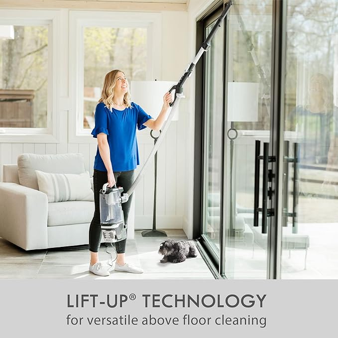 Kenmore DU4399 Featherlite Lift-Up Bagless Upright Vacuum 2-Motor Power Suction Lightweight Carpet Cleaner with Hair Eliminator Brushroll, HEPA Filter and 2 Cleaning Tools