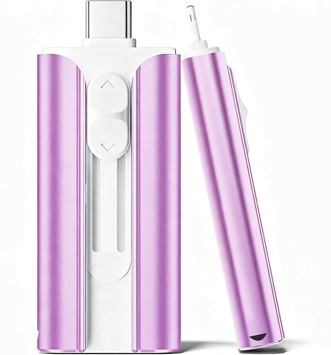 MFi Certified Flash Drive 256GB for iPhone Thumb Drive USB Memory Stick | iPhone Flash Drive Photo Stick for Photos, High Speed External Storage Jump Drive for iPhone/iPad/Android/PC(Light Purple)