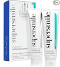 Supersmile Professional Whitening System, Toothpaste + Accelerator, 4.2 Oz | 2-Step Calprox® System, Whitens Up to 7 Shades in 7 Days, RDA 65 Low Abrasion, Veneer Safe, Cavity Protection