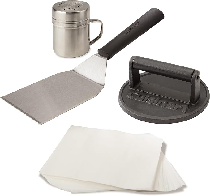 Cuisinart Melting Dome and Smashed Burger Kit
