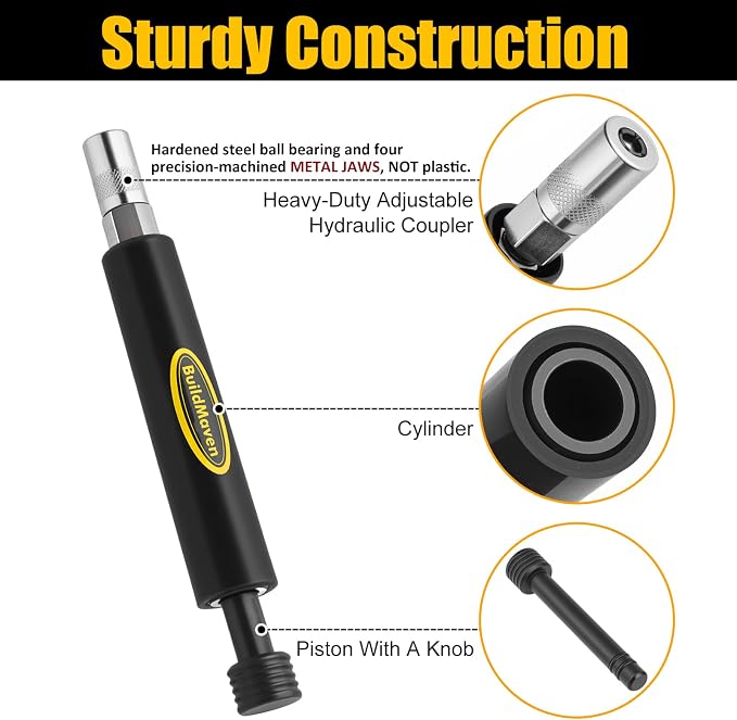 Grease Fitting Cleaning Tool -Grease Zerk Cleaner, Zerk Fitting Cleaning Tool, Remove Old Dried Grease from Fittings, Pins, Shafts, Bushings, and Joints (Black)