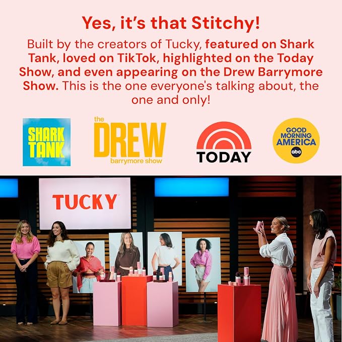 Stitchy No-Sew Hemming Tool- Easy, Portable, Professional-Grade Tagging Gun for Quick, Temporary Hems on Pants, Skirts, Dresses, and Sleeves
