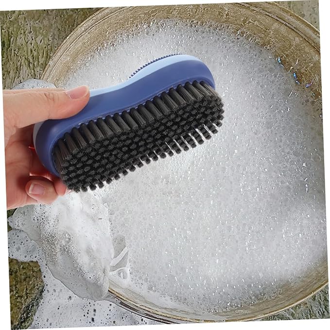 Healeved 10pcs Multi-use Bristle Brush for Laundry Scrub Cleaning Boar Bristle Brush Handheld