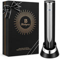 BLUBYEES Electric Wine Bottle Opener with Charging Base & Built-in Foil Cutter – Rechargeable Intelligent Touch-Activated Automatic Corkscrew – Luxury Christmas Wine Gifts for Women, Men, Seniors
