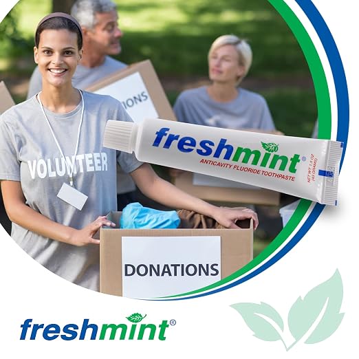 144 Tubes of Freshmint® 1.5 oz. Anticavity Fluoride Toothpaste, Tubes do not Have Individual Boxes for Extra Savings