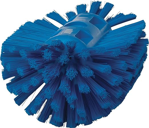 Vikan 70393 Brush,Tank,Medium,5.5",PP/PBT,Blue