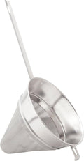 HIC Kitchen Chinois Fine-Mesh Cone Sieve, 18/8 Stainless Steel, For Straining Sauces, Soups, And Purees, 7-Inch Diameter