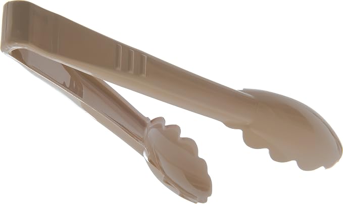 Carlisle FoodService Products Carly Salad Tong, 9" Utility Tong, 12 Pack