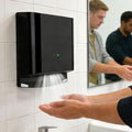 Compact Hand Dryer, Electric Hand Dryer, High Speed Automatic Hand Dryer, Commercial Or Household, Toilet Hand Dryer.Abs Housing.1250w Black