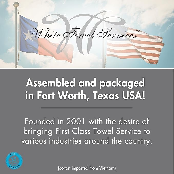 White Towel Services 8" x 8" in Moist Cotton Towel Individually Wrapped - Lavender and Unscented (Case of 100) - Single-Use Oshibori Style Cotton Hospitality Towels