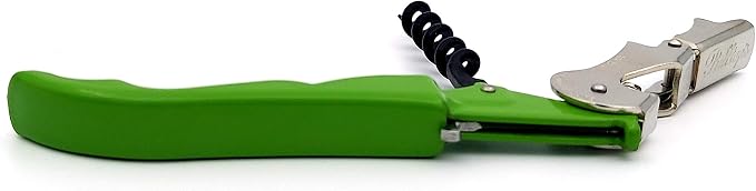 Pulltap's Genuine Slider 900 Waiter's Corkscrew – Double-Hinged Wine Key with Sliding Foil Cutter – Patented Design – Made in Spain – Verde Limón (Lemon Green)