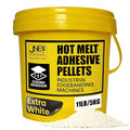EVA Hot Melt Adhesive for Edge Banding Machine, Edge Band Woodworking Glue Pellets for PVC, ABS, Acrylic, Wood Veneer, Melamin Edgeband etc. (5kg/11lbs, Extra White)