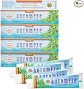 Auromere Ayurvedic Herbal Neem & Clove Toothpaste - Classic Licorice, 4 Pack