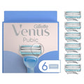 Gillette Venus Intimate Grooming Razors for Women, 6 Razor Blade Refills, Bikini Razors for Women