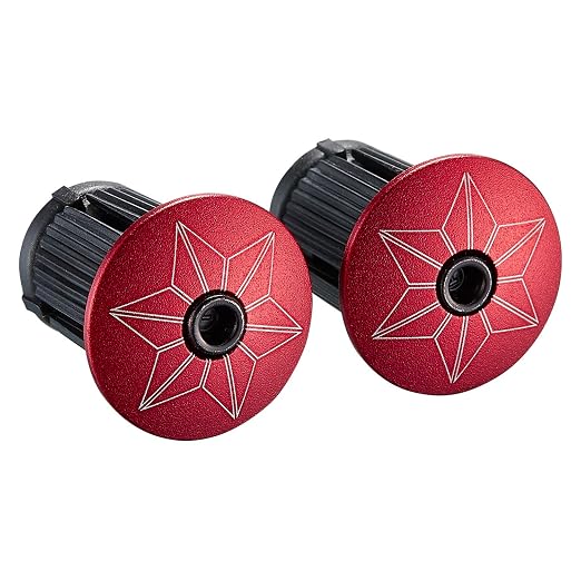 Supacaz Super Sticky Kush - Galaxy - Red Stars + Red Star Plugz