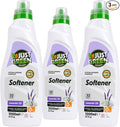 Fabric Softener, Plant-Based Liquid Fabric Softener, Non-Toxic, Hypoallergenic, EcoCert Certified, Vegan, Natural Lavender Scent, 32 Washes, 33.8 fl oz (1000 ml) - 3 Pack