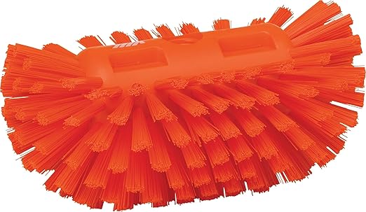 Vikan 70377 Brush,Tank,Stiff,5.5",PP/PBT,Orange
