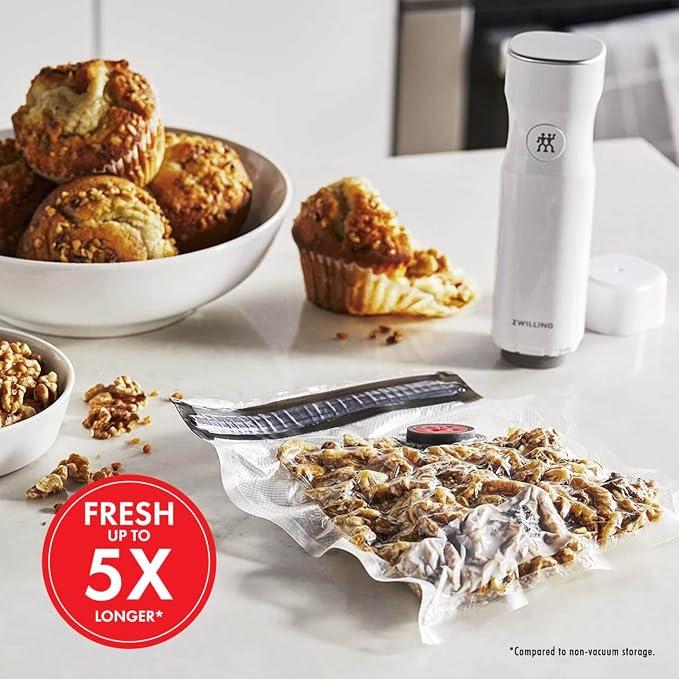 ZWILLING Fresh & Save 20-Piece Vacuum Sealer Bags, Sous Vide Bags - Assorted Sizes