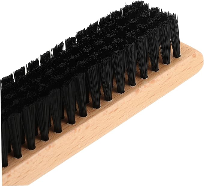 Ipetboom Sheet Cleaning Brush Scrub Brush Lint Brush Clothes Brushes Scrubbing Brush Clothing Brush Cleaning Cloth Brush Bristle Cleaning Brush Laundry Brush Wooden