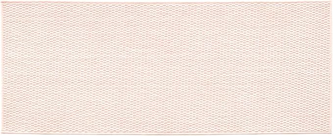 TYUU Bathroom Runner Rug, Long Bath Mat Washable Thin Quick Dry Low Pile Bathroom Runner Rugs 24 x 60 Non Slip, Pink 24"x60"