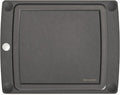 Epicurean All-In-One Cutting Board with Non-Slip Feet and Juice Groove, 10" × 7", Slate/Black