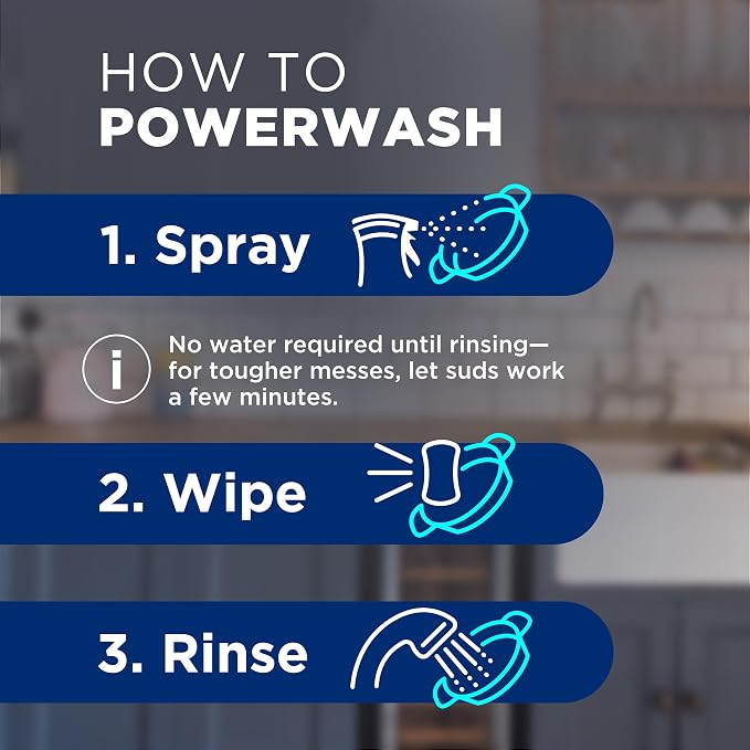 Dawn Platinum Powerwash Dish Spray, Dish Soap, Fresh Scent, 96 Fl Oz, Pack of 6