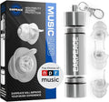 EARPEACE Music PRO - Concert Ear Plugs - Earplugs for Noise Reduction up to 20dB - High Fidelity Ear Plugs for Concerts, Musicians and Live Events - Reusable Earplugs - Includes Filter Set and Case