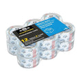 Clear Packing Tape Refills Heavy Duty,12 Pack,2.7 Mil,1.88"×68 Yd | Total 816 Yards,Compatible with Standard Tape Dispenser,Quiet Unwind,Easy Start,for Shipping Packaging Moving Sealing,Bulk