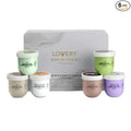 Body Butter for Women Gift Set – 6 Whipped Body Creams W Shea Butter, Jojoba Oil & Vitamin E, Deep Moisturizing Body Lotion Collection, Coconut, Aloe, Olive, Shea, Lavender Jasmine, Almond Milk Honey