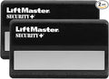 LiftMaster 971LM Security+ 1-Button Garage Door Opener Remote Control with Visor Clip - Pack of 2