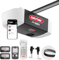 Genie QuietLift Connect – WiFi Smart Garage Door Opener with Added Wireless Keypad, ¾ HPC Smart Belt Drive – Compatible with Alexa and Google Assistant, Model 3053-TKV