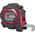 TAJIMA Tape Measure - 16ft/5m x 1 inch GS-Lock Measuring Tape with Acrylic Coated Blade & Safety Belt Holder - GSSF-16/5MBW
