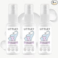 Littley Toy & Surface Cleaner | 3 Pack | Alcohol-Free HOCl Spray for Baby Toys & High-Touch Surfaces | Fragrance-Free Formula | Gentle Cleaning for Everyday Messes | 2 oz