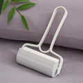 4PCS Tearable Roller Sticking Device Household Clothes Hair Pet Cleaning Removal Brush Suction(White)