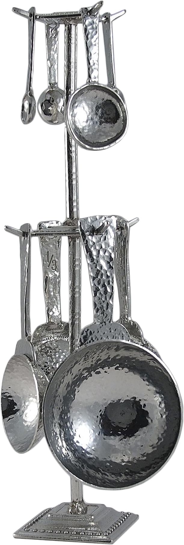 Crosby & Taylor Roman Pewter Measuring Cups and Spoons Super Post Set