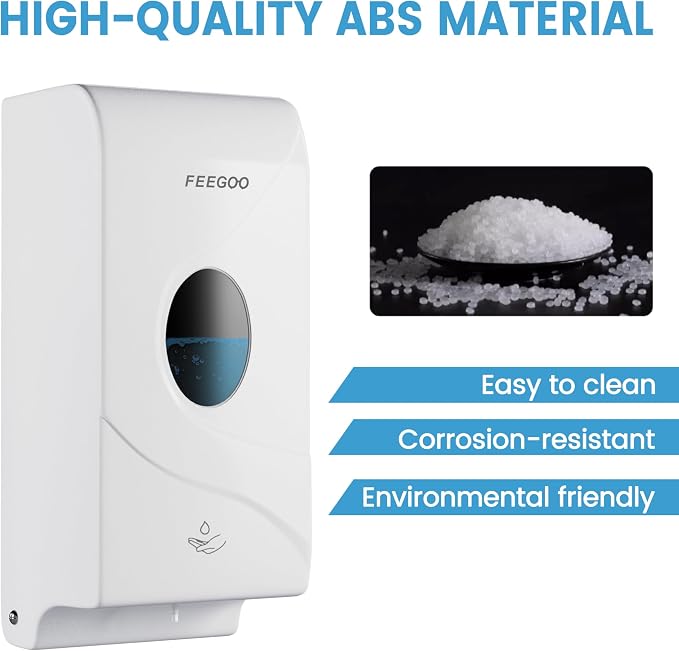 Automatic Soap Dispenser, 27 fl oz White Wall Mounted