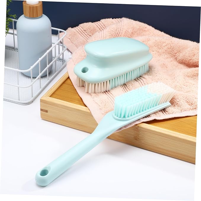 GALPADA 3sets Multi-Purpose Brush Ergonomic Clothes and Shoe Scrubber for Removal Household Brush for Carpets and More