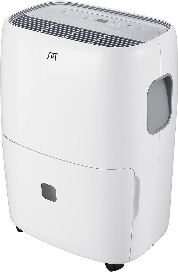 SPT SD-53E: 50-Pint Dehumidifier with ENERGY STAR,white,15 x 11.5 x 25.5 in