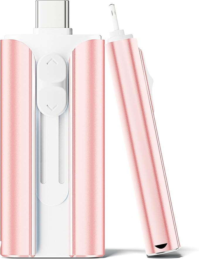MFi Certified Flash Drive 512GB for iPhone Thumb Drive USB Memory Stick | iPhone Flash Drive Photo Stick for Photos, High Speed External Storage Jump Drive for iPhone/iPad/Android/PC(Light Pink)
