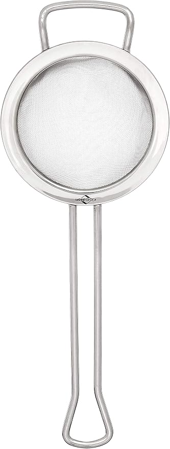 Küchenprofi Heavy Duty Fine Mesh Stainless Steel 3-Inch Classic Strainer, Metallic