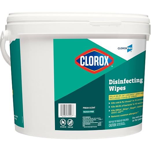 CloroxPro Clorox Disinfecting Wipes, Fresh Scent, 700 Count