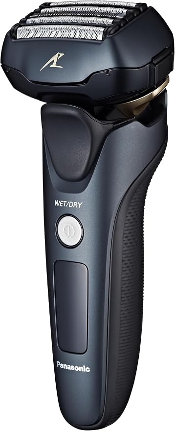 Panasonic Arc5 Electric Razor for Men with Pop-Up Trimmer, Wet/Dry 5-Blade Shaver, Mens Electric Razors for Shaving Face with Intelligent Shave Sensor and 16D Pivoting Head, ES-LV67-K (Black)