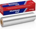 Aluminum Foil Roll 18"x 500 feet (1 Pack) - Aluminum Foil Heavy-Duty, Commercial Grade for Food Service Industry - Silver Foil for Cooking & Roasting