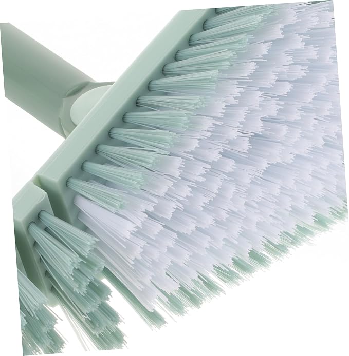 HANABASS 5pcs Swimming Pool Cleaning Brush Handle Floor Scrubber Brush for Walls Tiles Sinks Rotating Design for Hard Reach Areas Sturdy Material Nordic