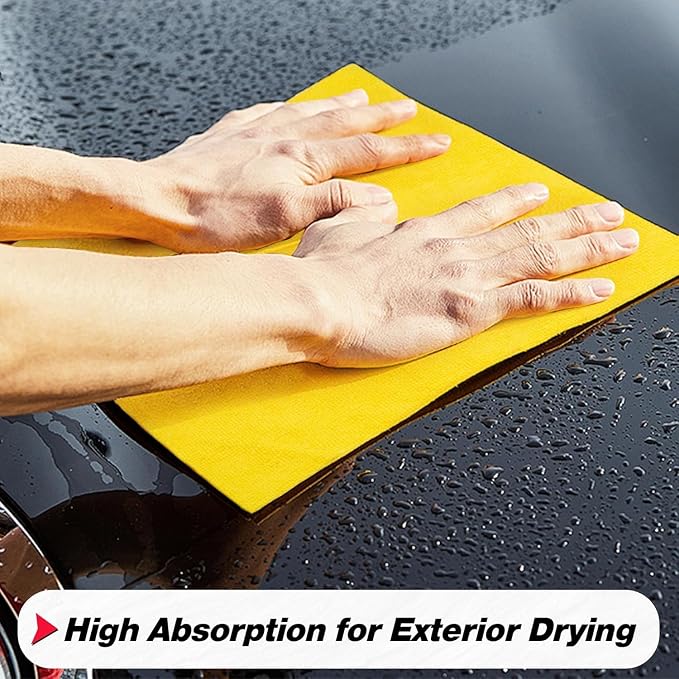 FIXSMITH Shop Towels, Microfiber Cleaning Cloth Bulk, 24 Pack Microfiber Towels for Cars, All-Purpose Absorbent Cleaning Rags, Dust Cloth for Automotive, Mechanic, Garage, Bar, 11.5 x 11.5 inch